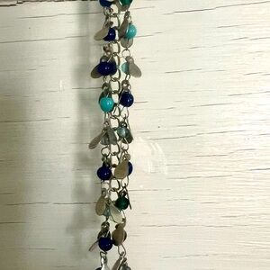 Long costume jewelry necklace